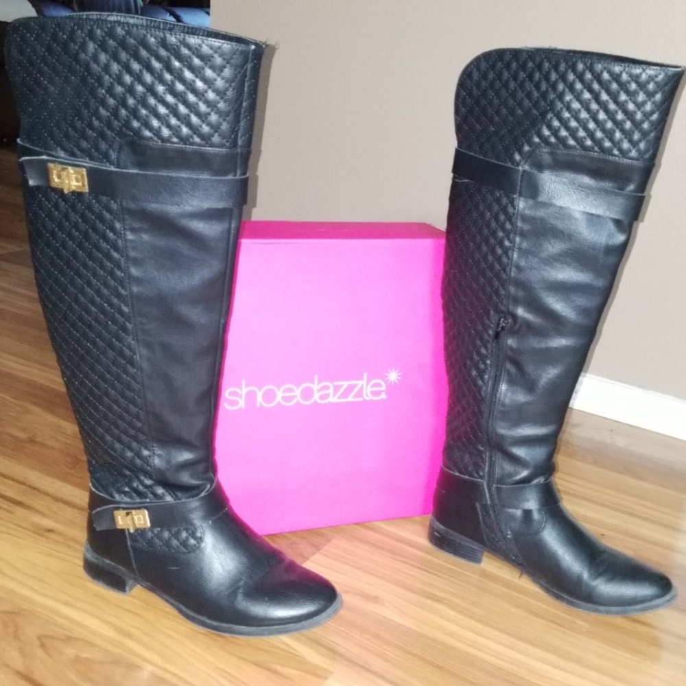 Black boots